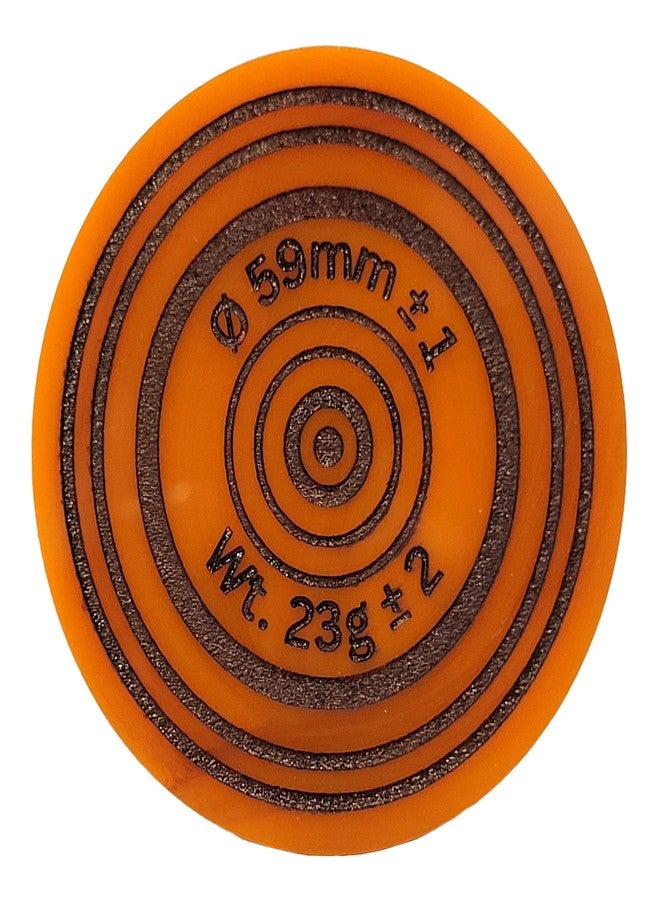 NHD Jumbo Carrom Striker Model J505 - Big Size Carrom Striker | 59mm | Imported Cast Acrylic - Image 1